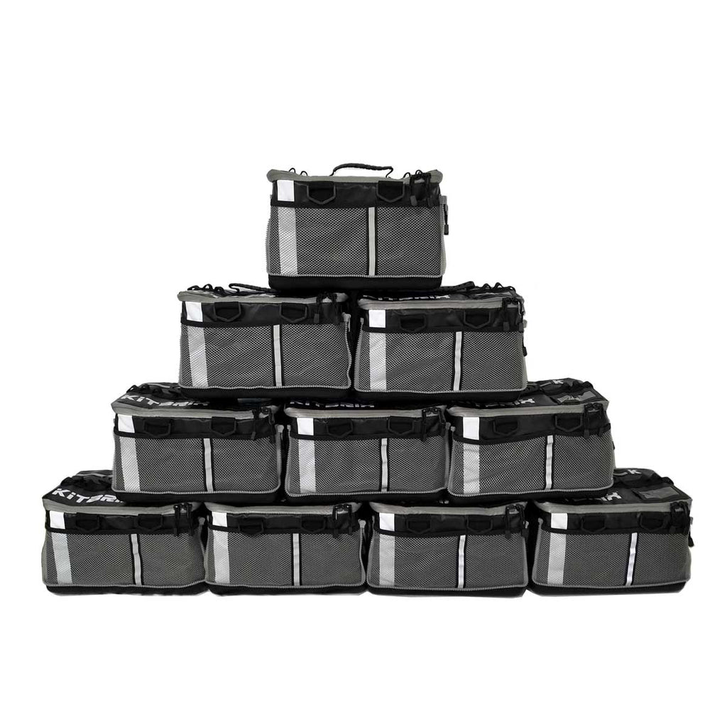 10 black Transition Gear Bag, Modular design - you can zip 2 or more bags together