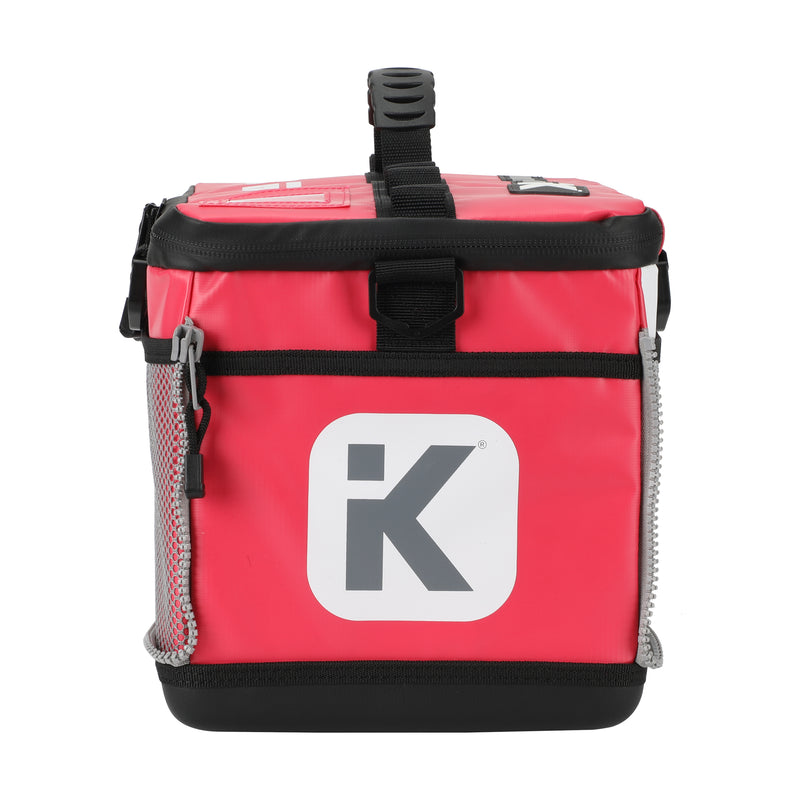 Triathlon bag with side window for interchangeable sport icons