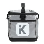 Triathlon bag with side window for interchangeable sport icons