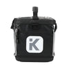 Close-up of the KitBrix transition bag featuring the waterproof BaseBrix™ at the base, designed to protect contents on any surface