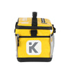 Yellow Triathlon bag with side window for interchangeable sport icons