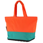 Sustainable tote bag perfect for sightseeing, with internal zip pocket and easy-grab handles